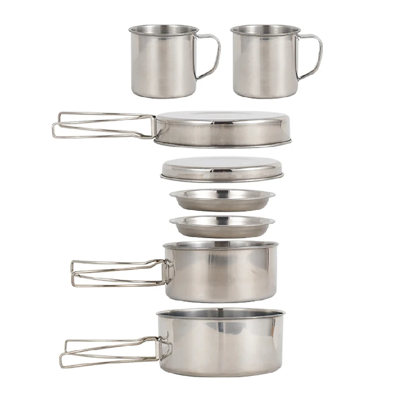 Camping Cooking Unit - Набор походной посуды из 8 предметов: