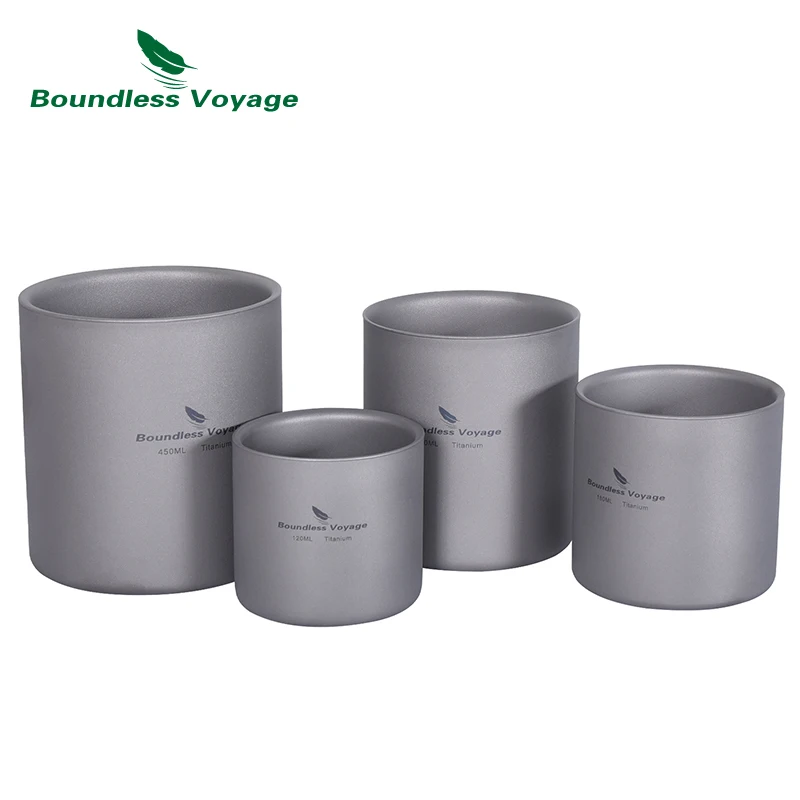 Mess Kit Titanium - Титановая чашка для кемпинга на открытом