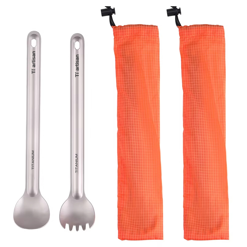 Camp Spork Set - Tiartisan столовые приборы из чистого титана,