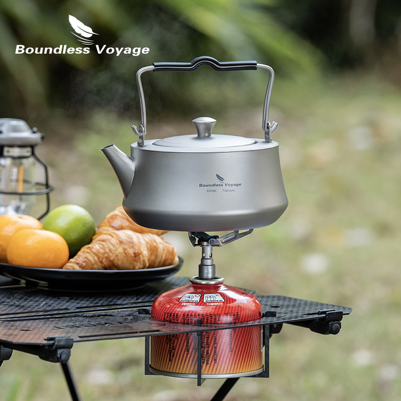 Mess Kit Titanium - Титановый чайник Boundless Voyage 800 мл
