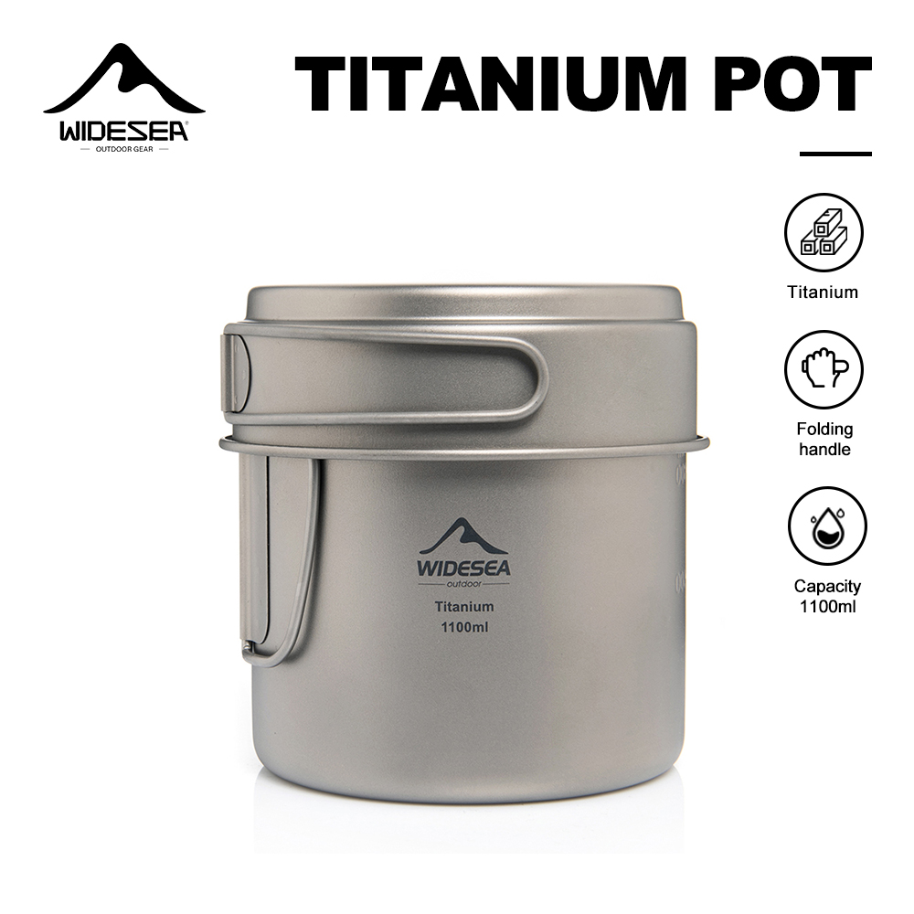Ультралегкий титановый походны – обзор и цена Mess Kit Titanium