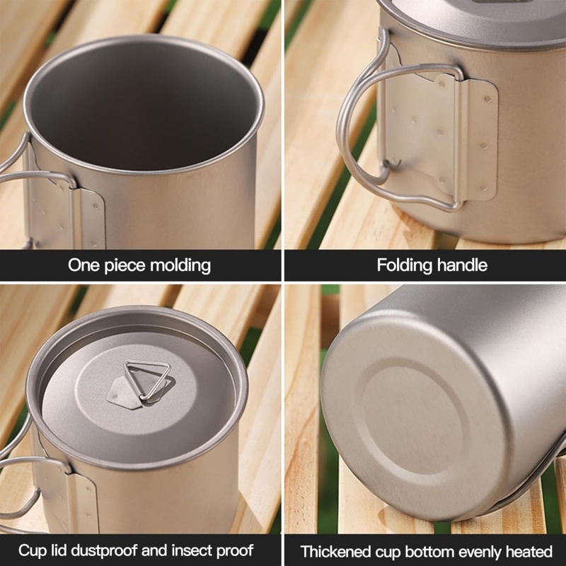 Титановая походная кружка со с – обзор и цена Camping Cooking Unit