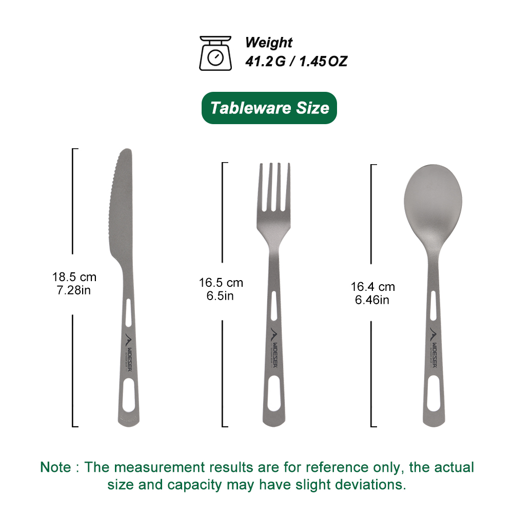 Набор для кемпинга Widesea: ти – обзор и цена Camp Spork Set