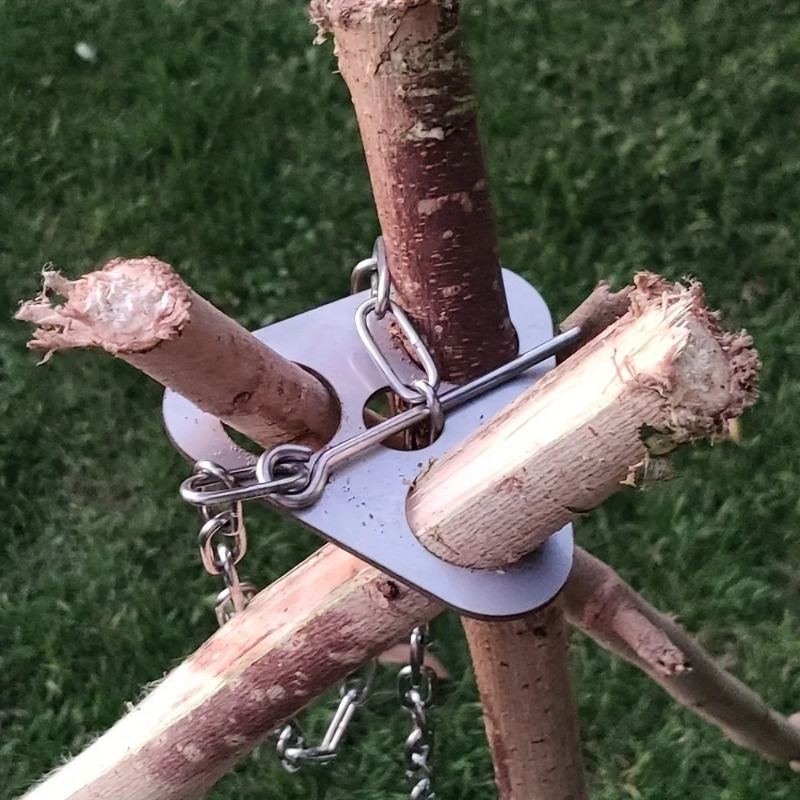 Портативный разборный подвесно – обзор и цена Camping Hanging Cooking Pot