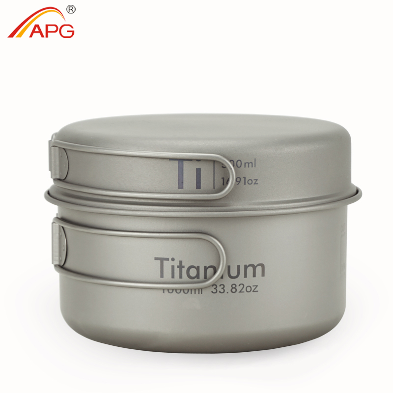 APG Сверхлегкая титановая сков – обзор и цена Mess Kit Titanium