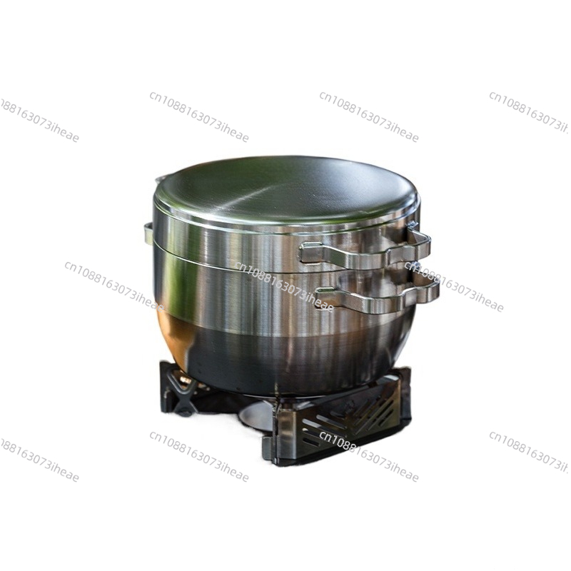 Утолщенная походная кастрюля-с – обзор и цена Camping Hanging Cooking Pot