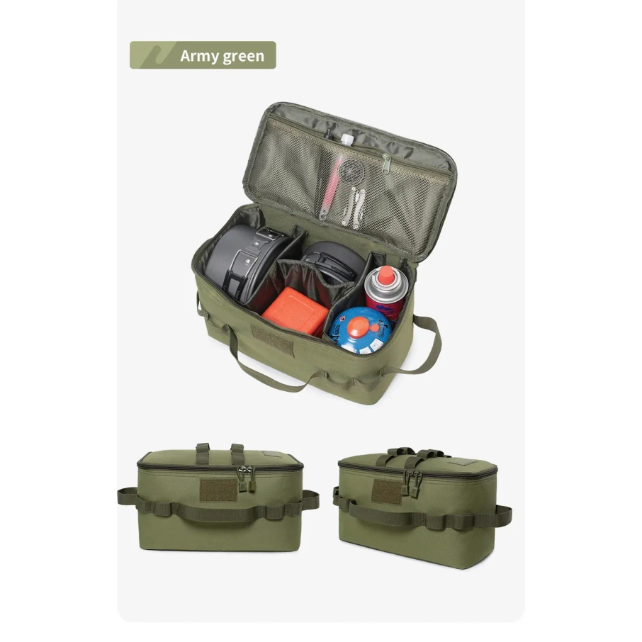 Вместительная сумка для хранен – обзор и цена Camping Cooking Set With Bag