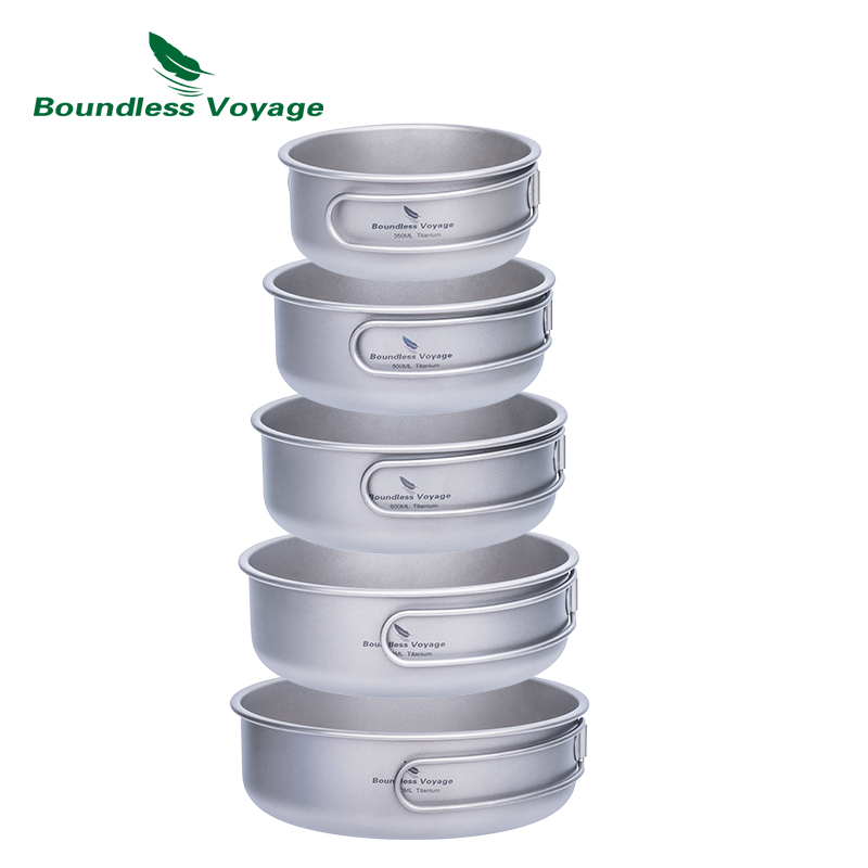 Титановые миски Boundless Voya – обзор и цена Mess Kit Titanium
