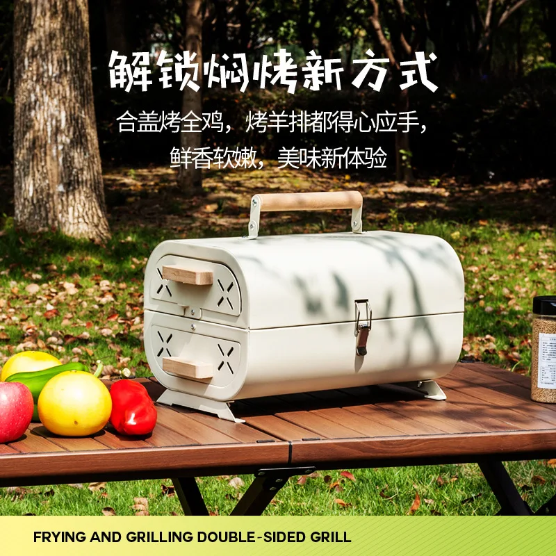 Портативный гриль-барбекю для  – обзор и цена Camping Hiking Cooking
