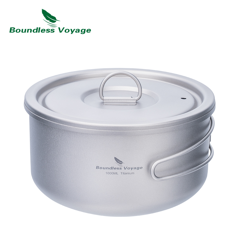 Титановая походная кастрюля Bo – обзор и цена Camping Hiking Cooking