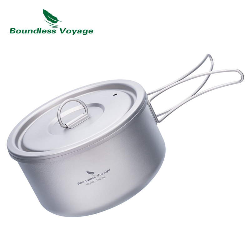 Титановая походная кастрюля Bo – обзор и цена Camping Hiking Cooking